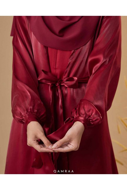 RTW ABAYA FATEEMA COLOR MAROON